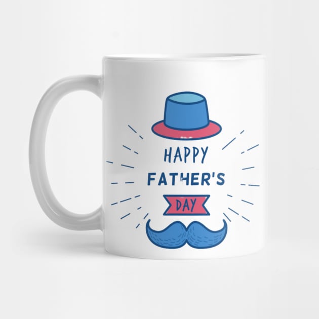 Happy Father's Day mustache by busines_night